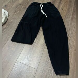 Black aerie joggers